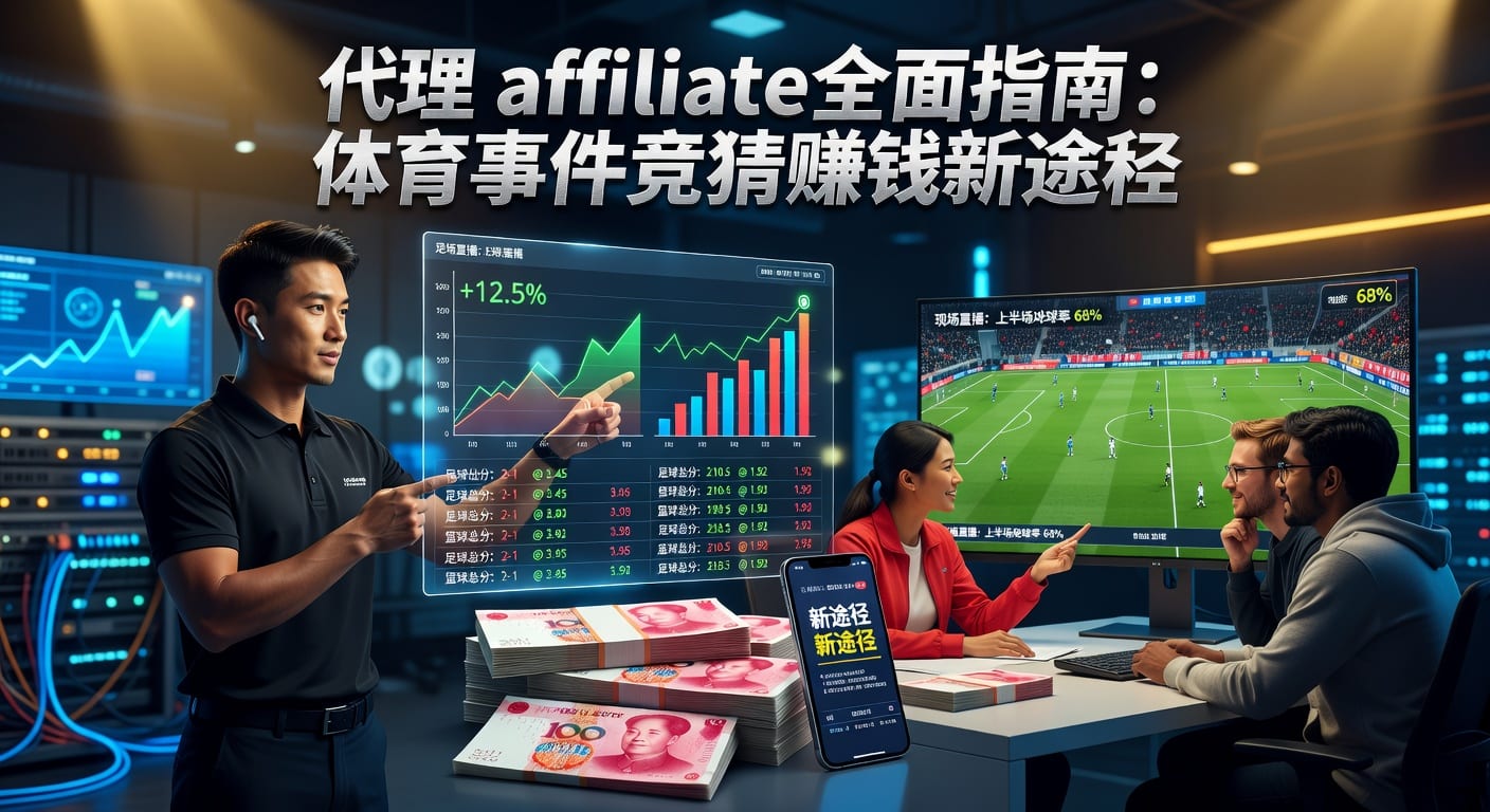 代理 affiliate：体育博彩盈利之道与最新趋势分析
