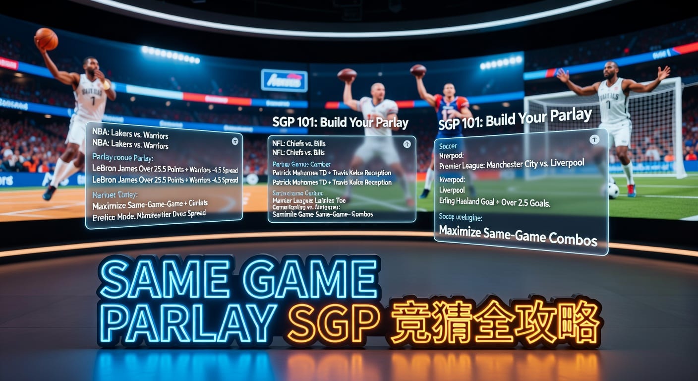 Same Game Parlay (SGP) 解析：体育博彩组合玩法深度指南