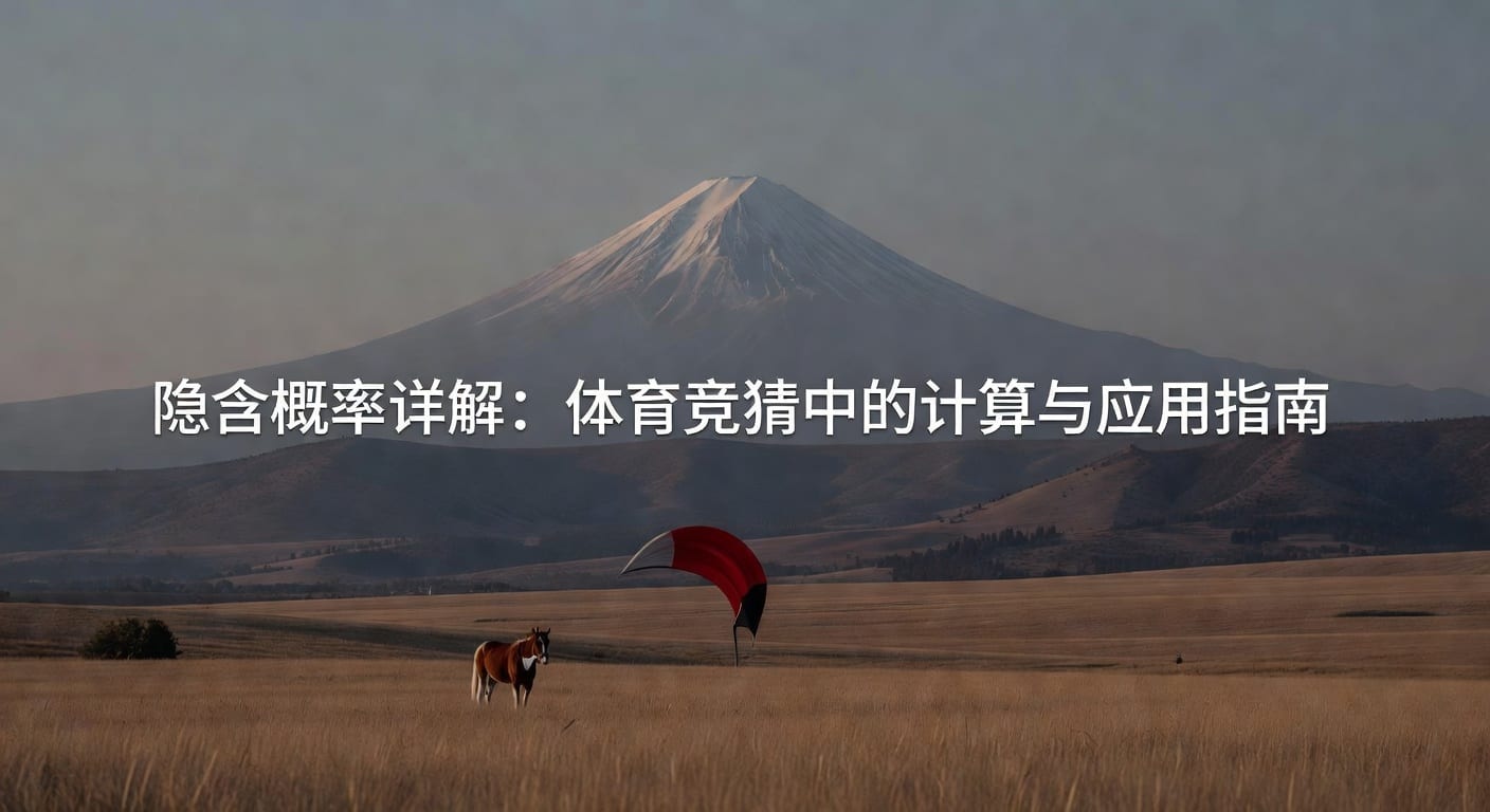 隐含概率：体育博彩赔率解读与投注智慧，资深分析师分享