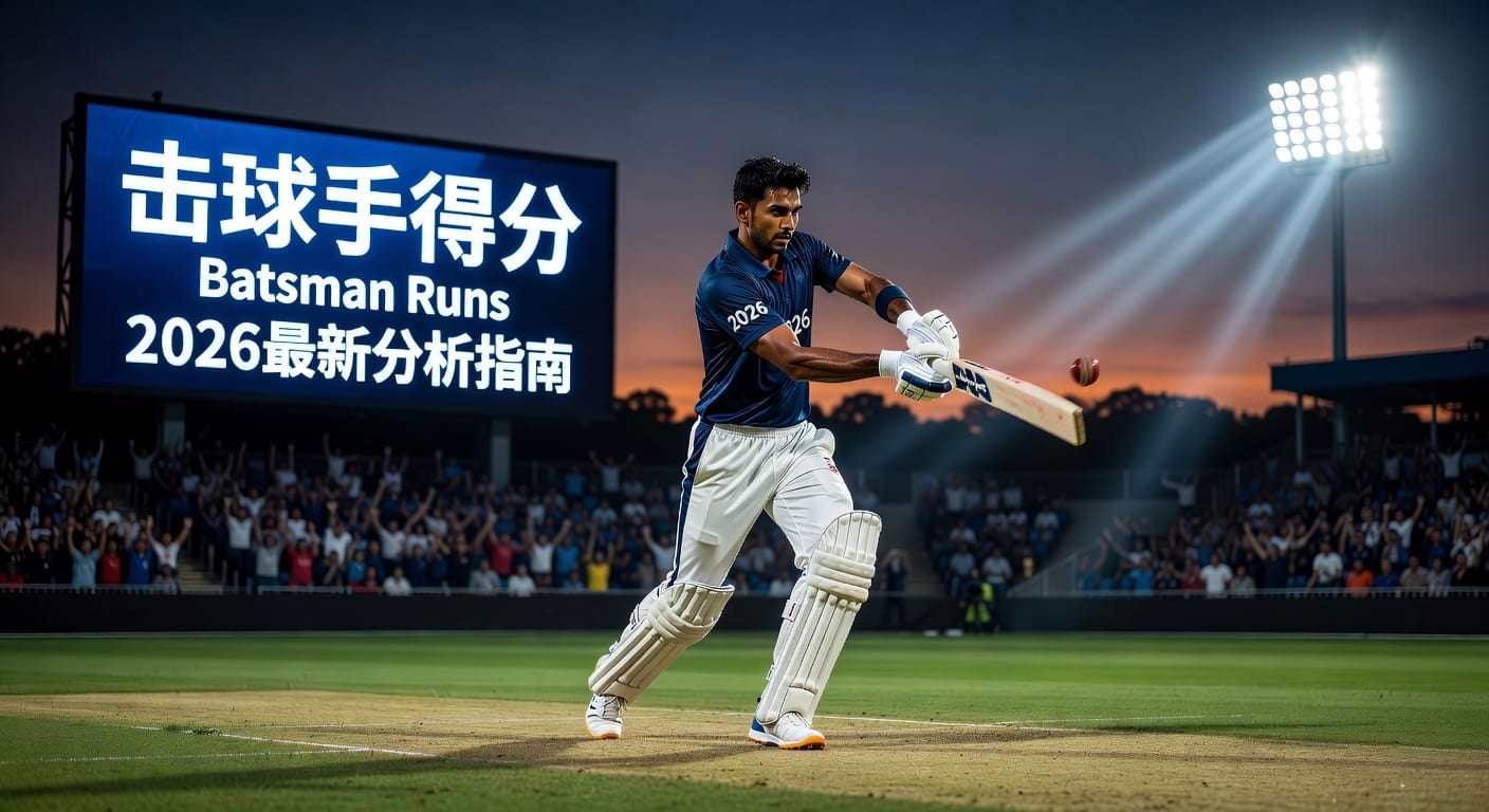 击球手得分 Batsman Runs：2026年判读与实战要点