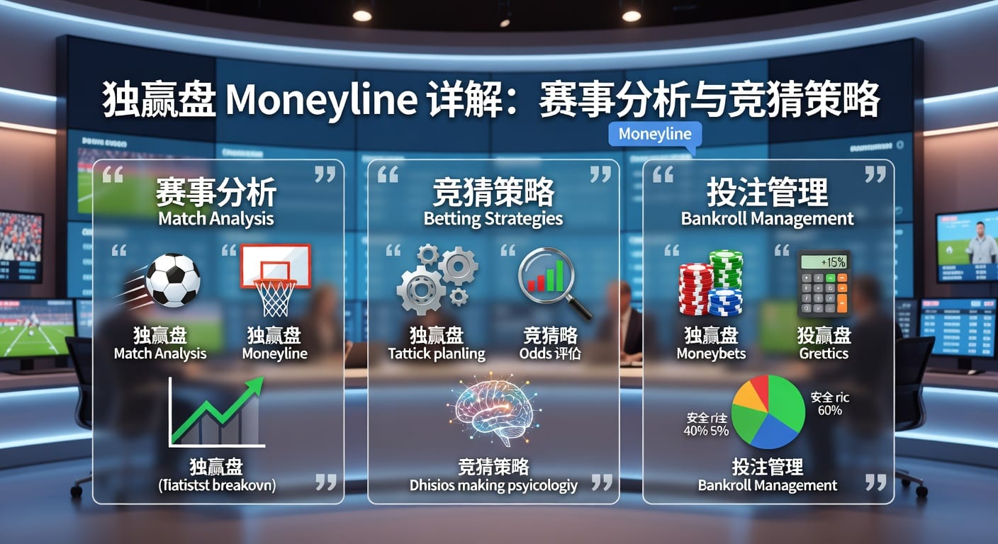 独赢盘 moneyline：2026年投注技巧与判断