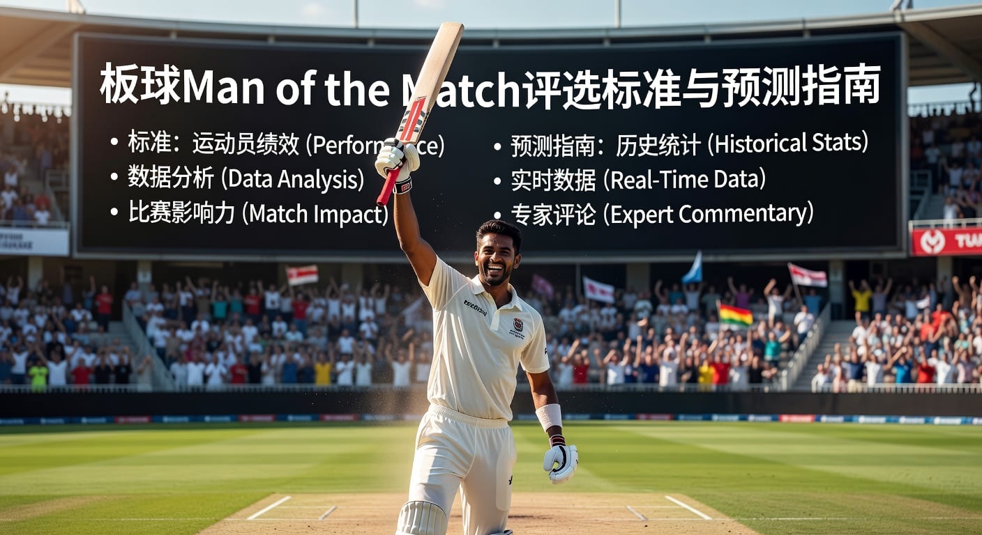 板球Man of the Match怎么评：2026年世界杯投注视角下的实战解析